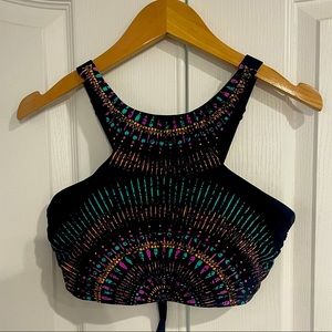 🆕 Halter bikini top w adjustable straps tie back